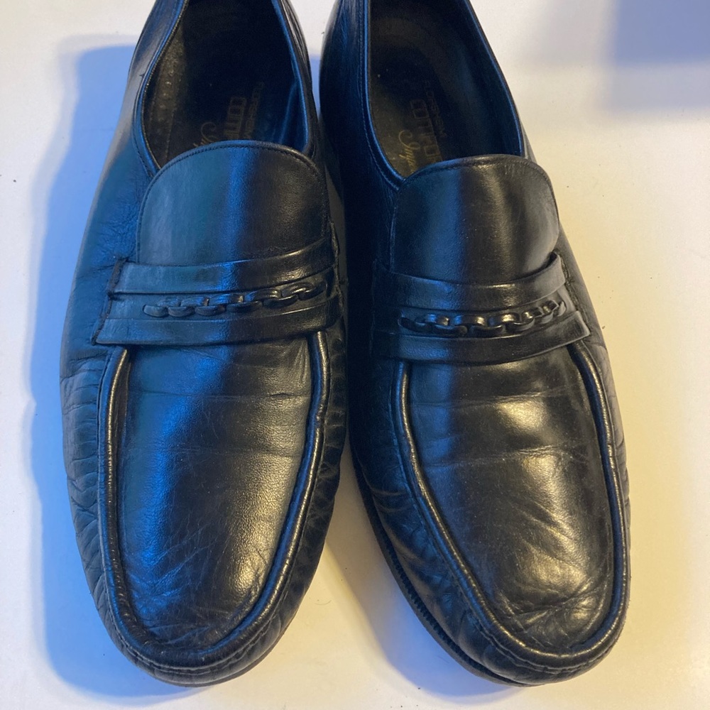 Florsheim Comfortech Men's Leather Loafers Shoes 9